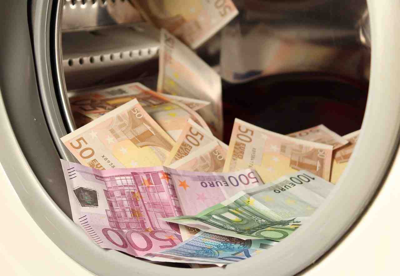 argent, euro, laver